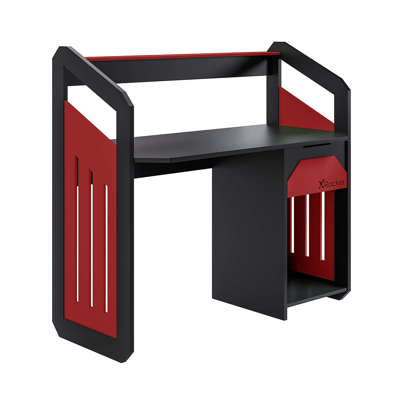X Rocker Garrison High Sleeper Gaming Bed with Desk
