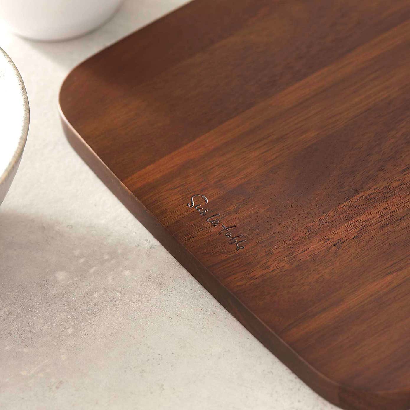 Sur La Table Medium Acacia Wood Chopping Board