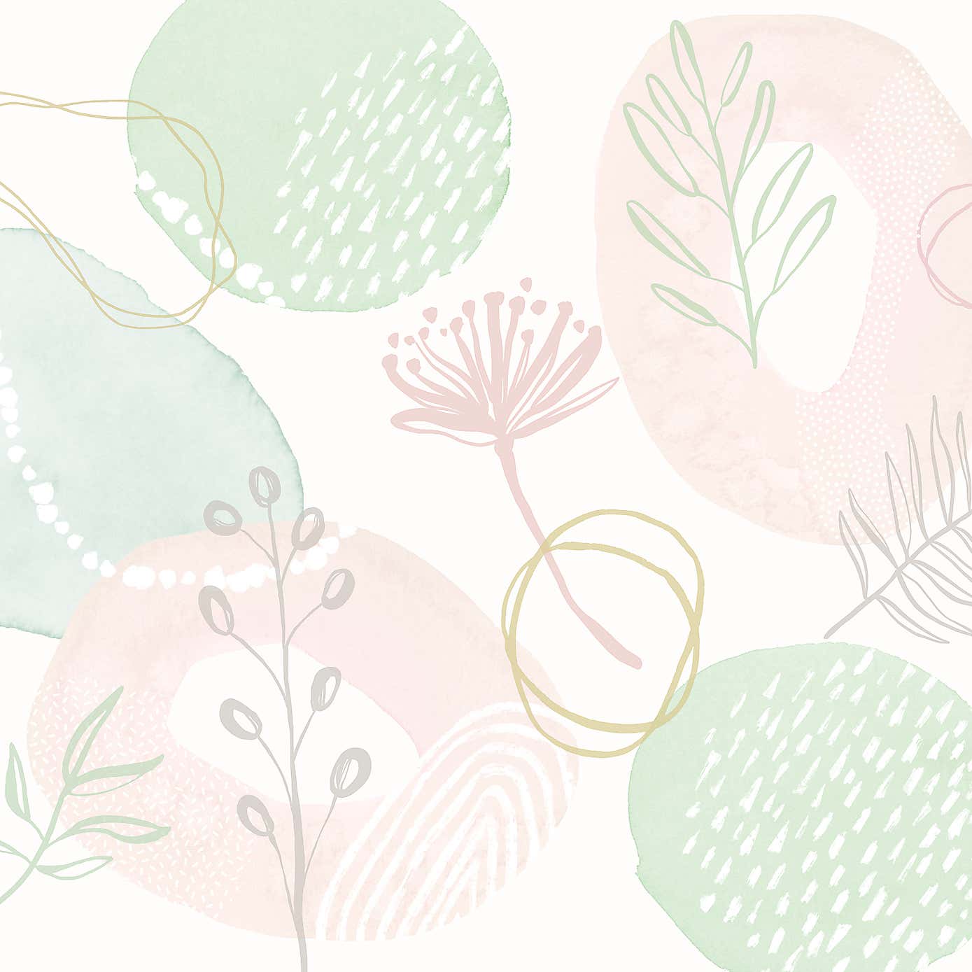 Abstract Pattern Mural