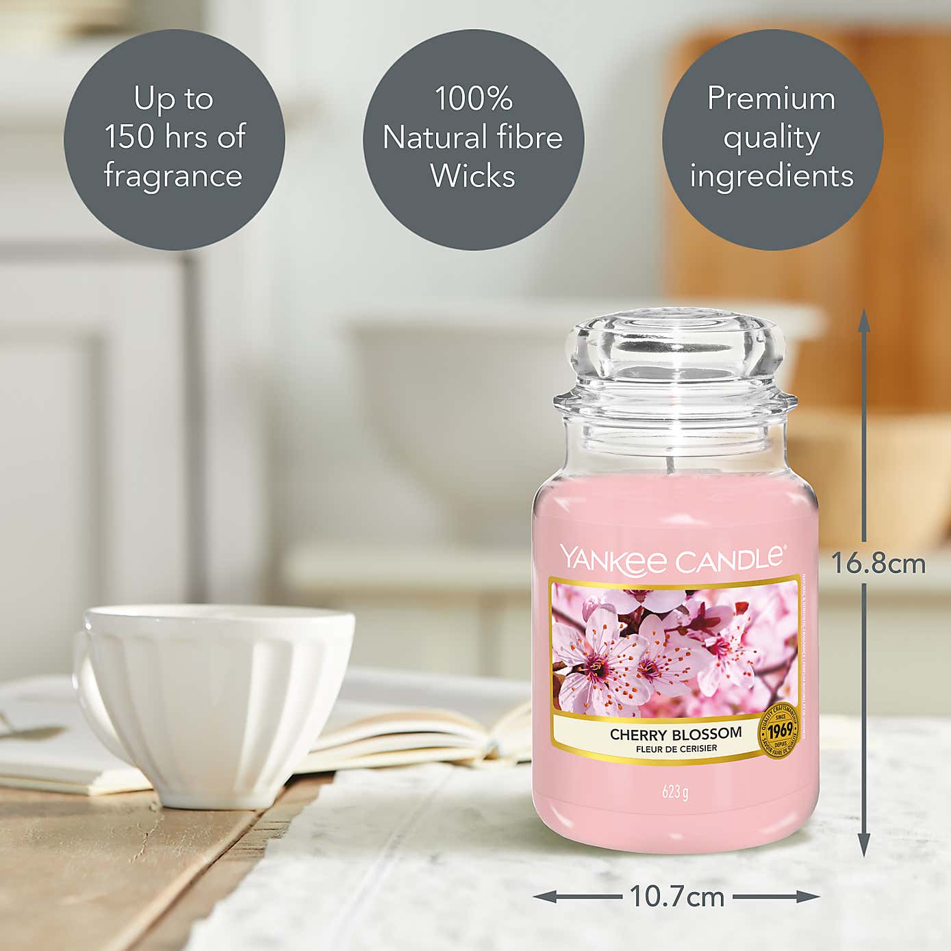 Yankee Candle Cherry Blossom Original Large Jar Candle