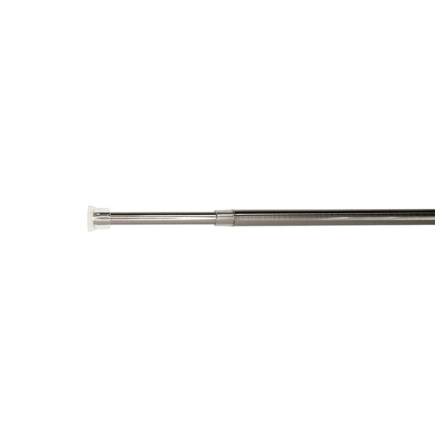 Satin Silver Extendable Tension Rod