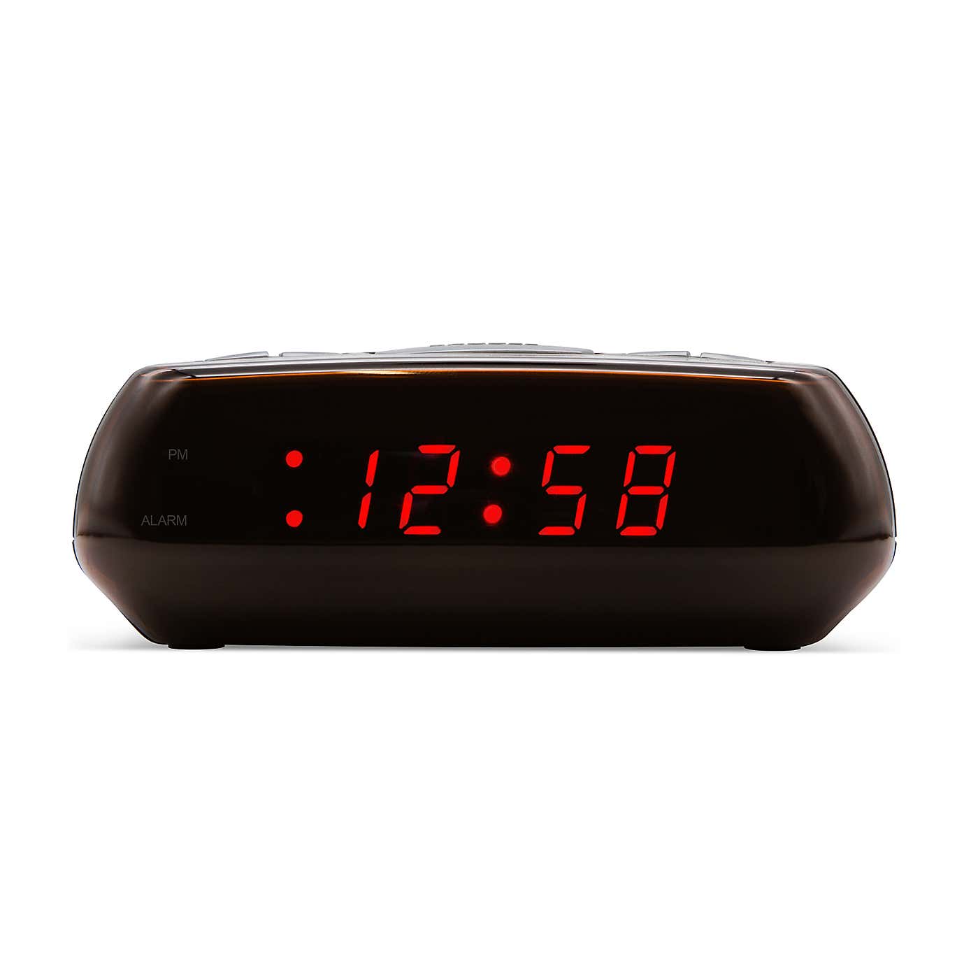 Acctim Miramar Black Alarm Clock