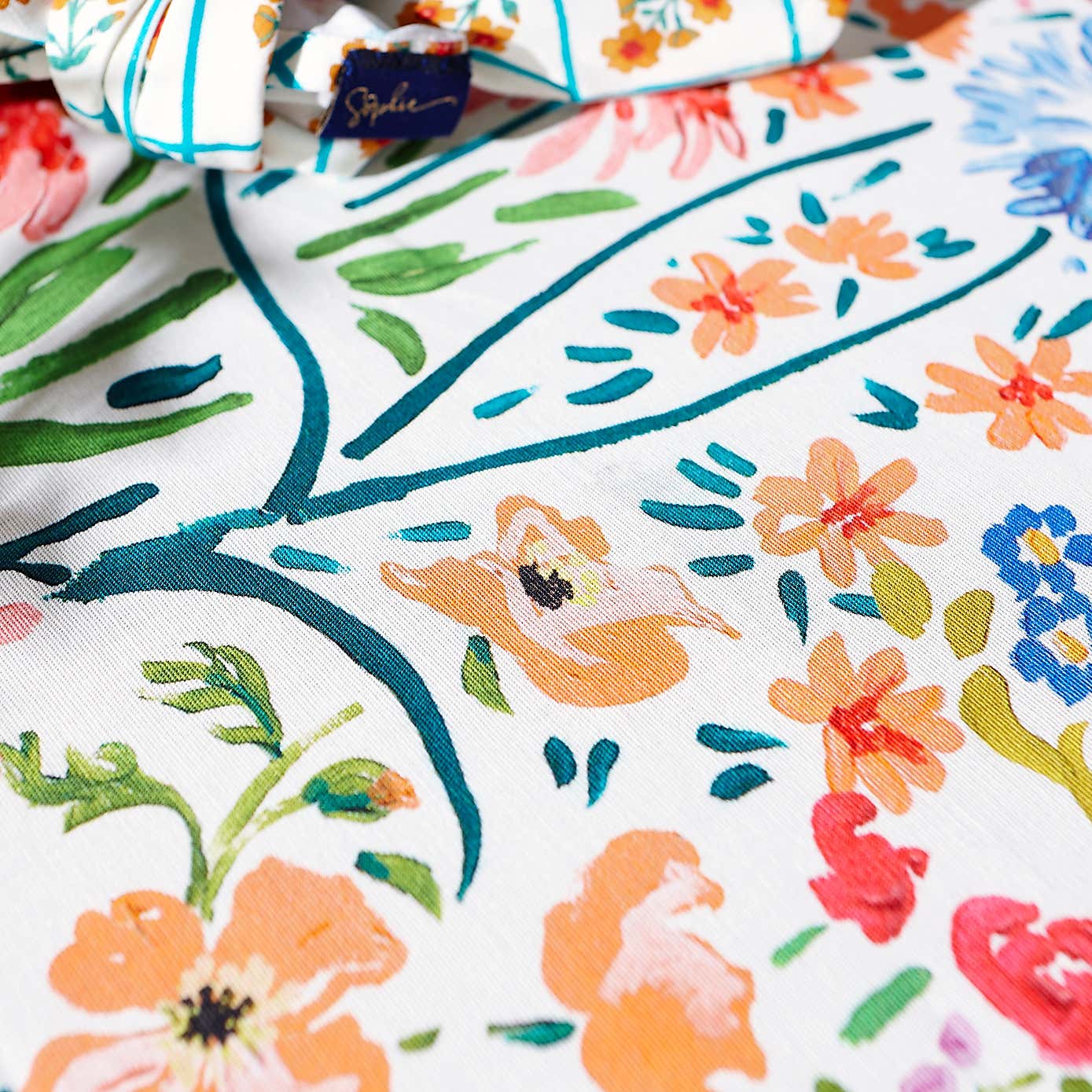 Sophie Robinson Sunshine Flowers Tablecloth