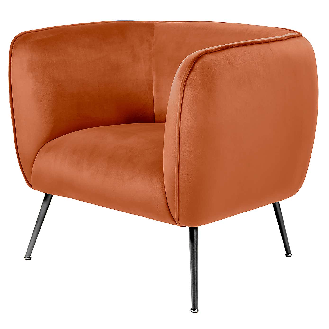 Lucca Velvet Tub Chair