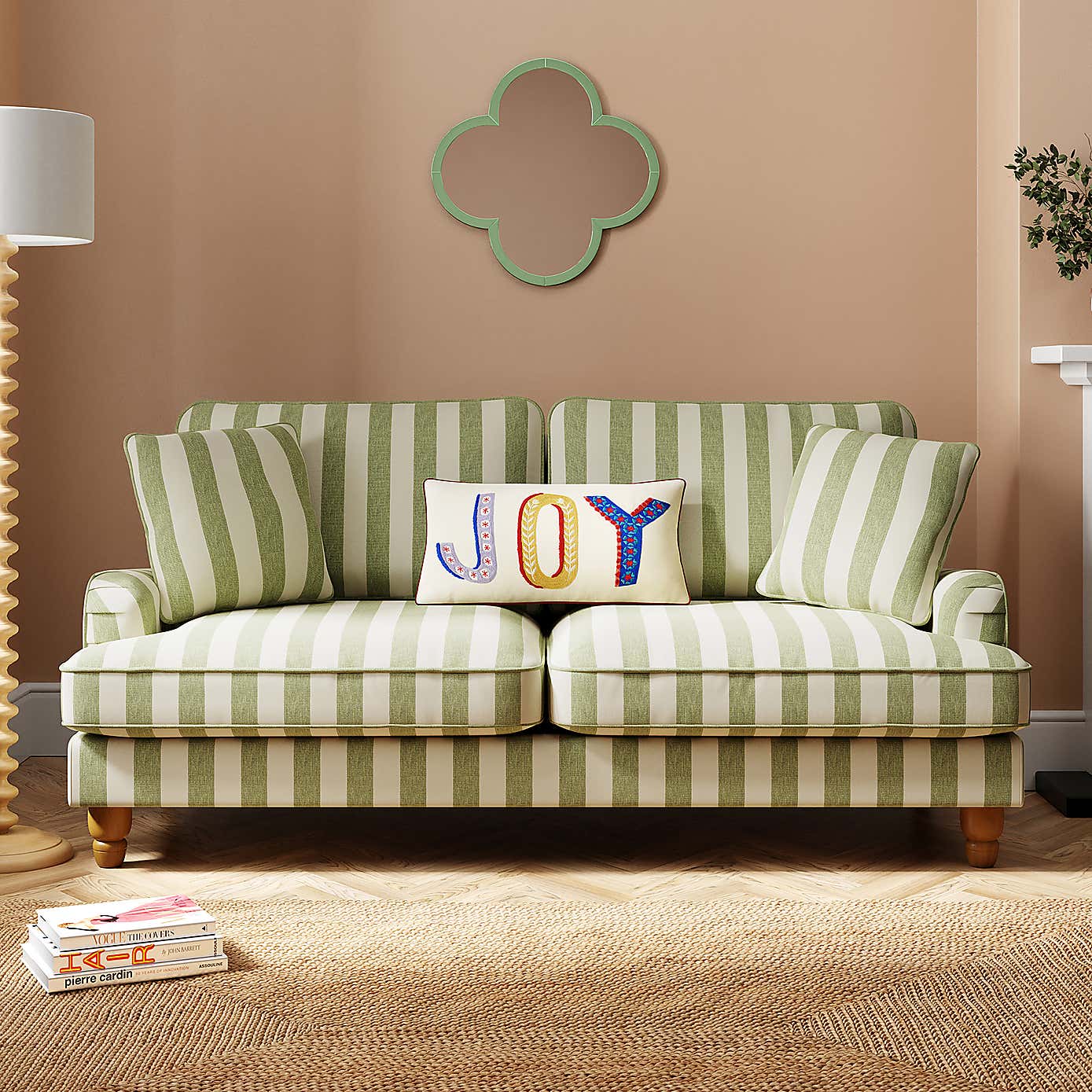 Woven Stripe Fabric Sample