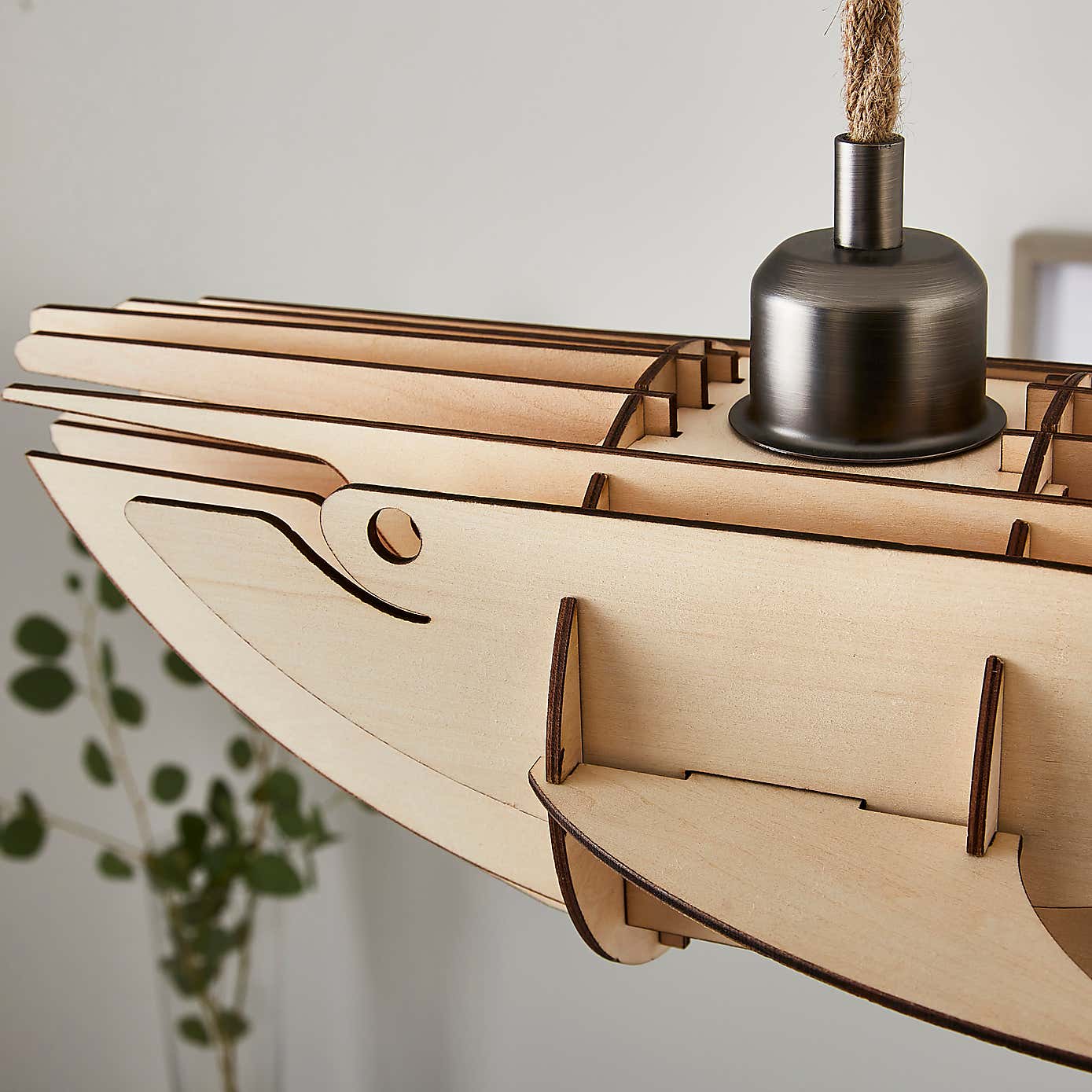 Whale Paint Your Own Easy Fit Pendant Shade