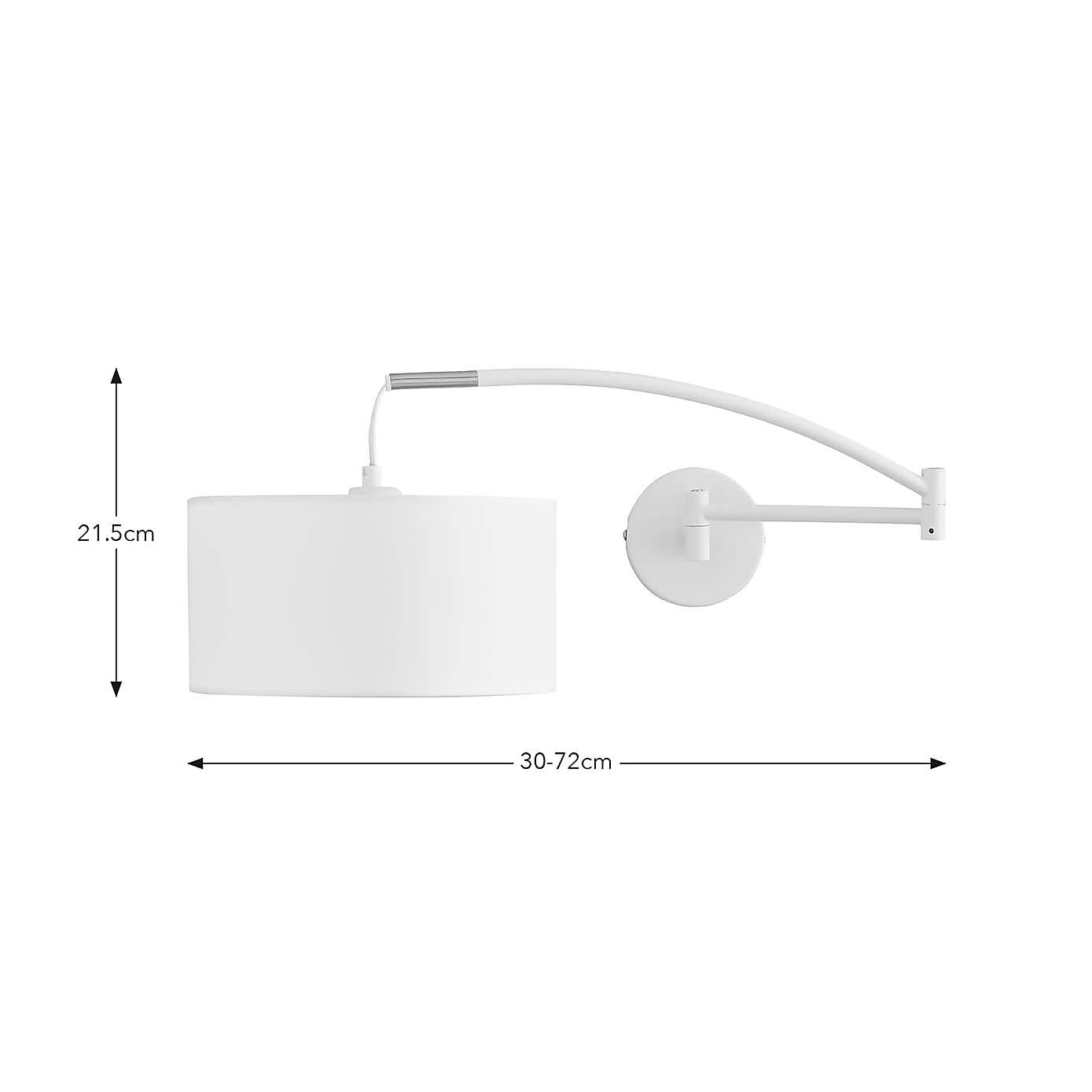 Arc Adjustable Dimmable Wall Light
