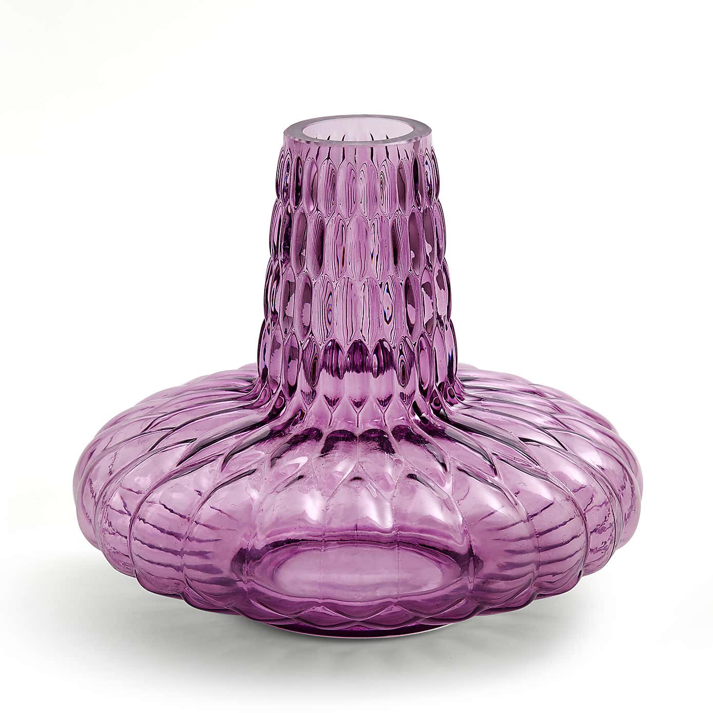Sophie Robinson Lilac Balloon Glass Vase