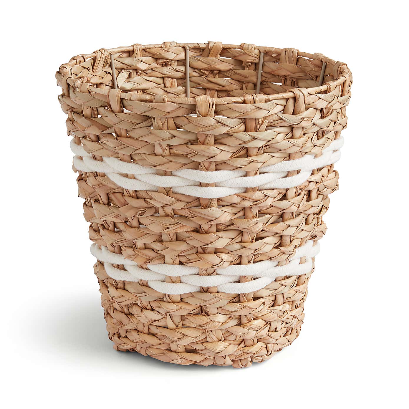 Rope Stripe Waste Bin