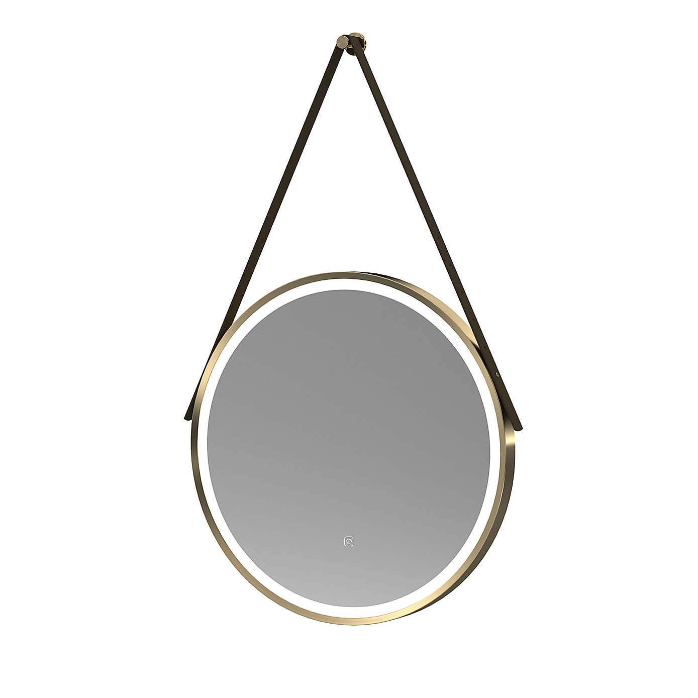 LED Round Illuminated Mirror