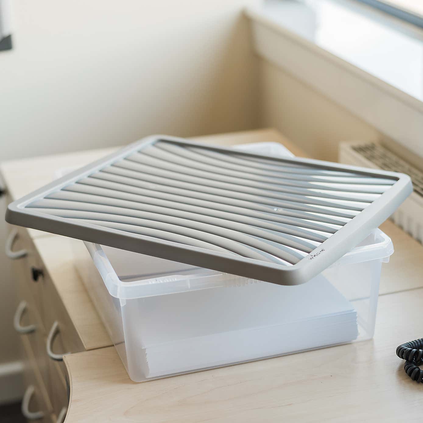 Wham Box Set of 3 Stackable Boxes & Lids