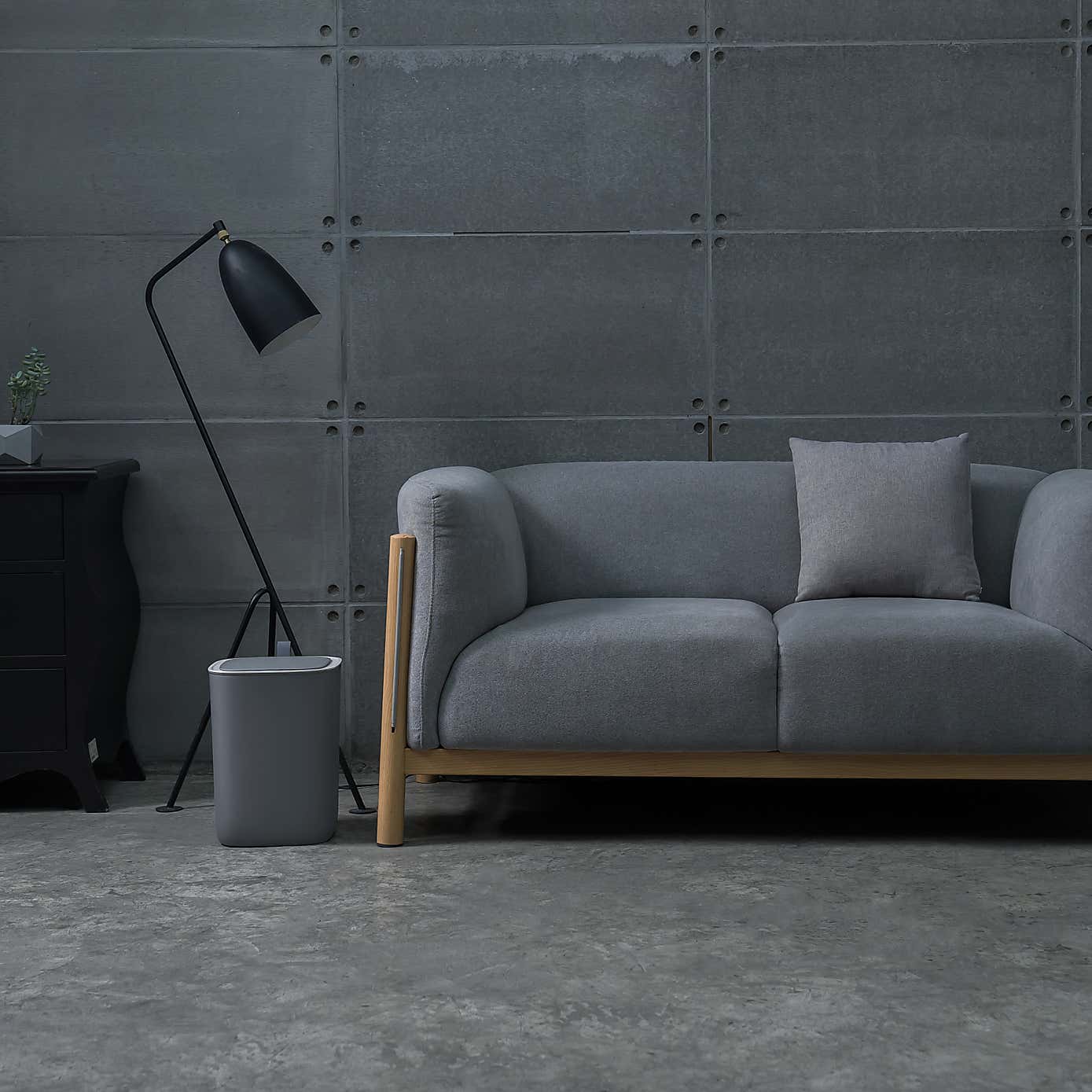 EKO Morandi 12 Litre Dark Grey Sensor Bin