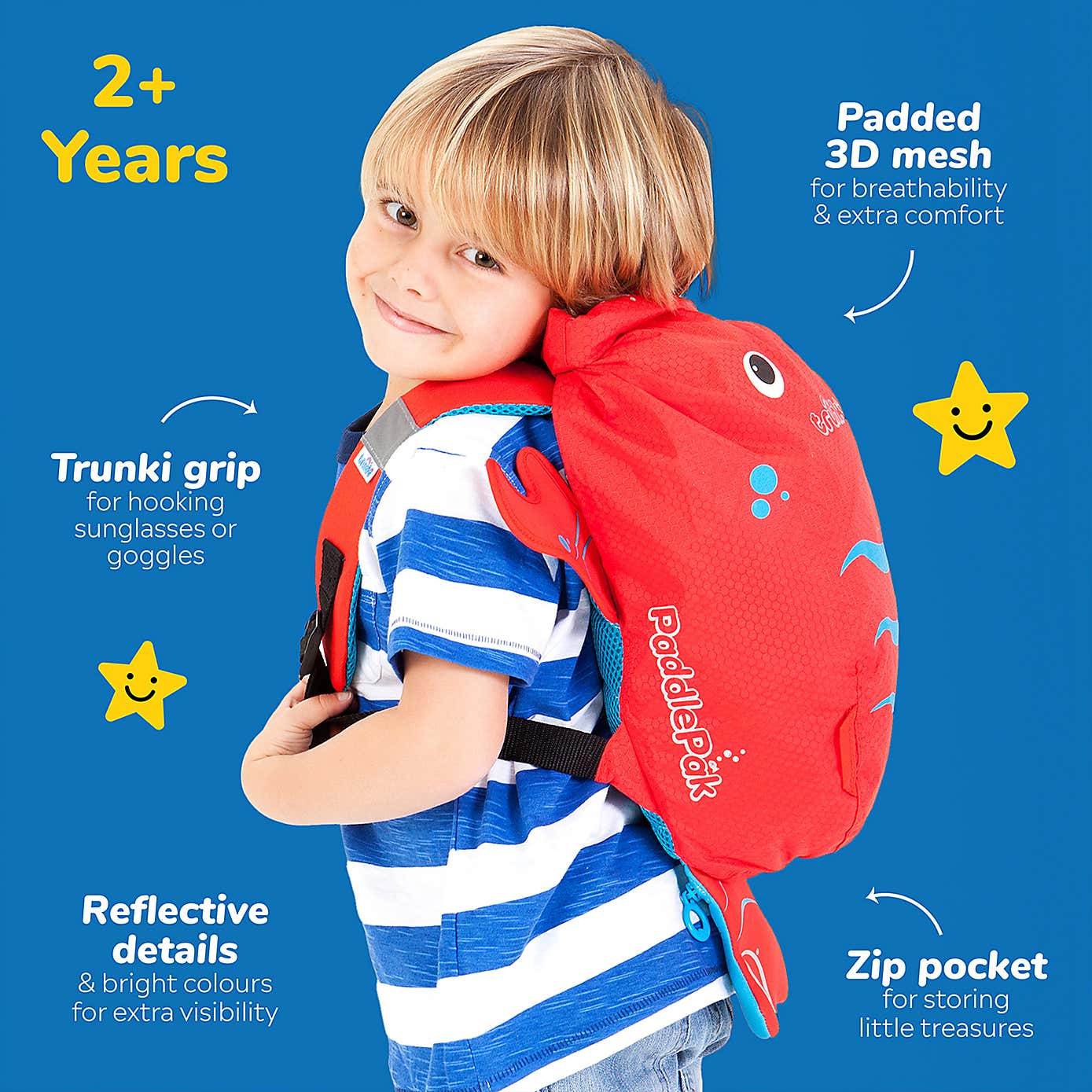 Trunki Paddlepak Pinch Kids Water Resistant Backpack