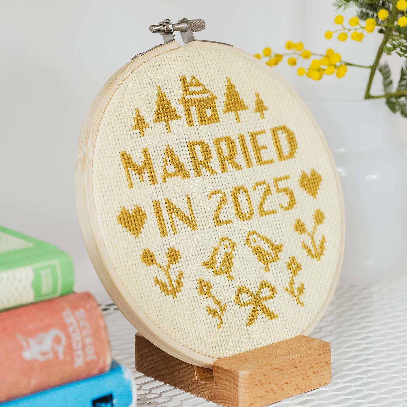 Cotton Clara Married in 2025 Cross Stitch Kit