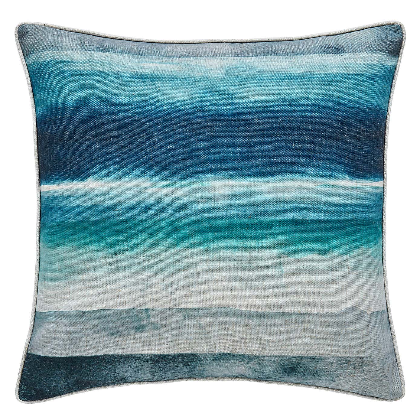 Watercolour Stripe Cushion