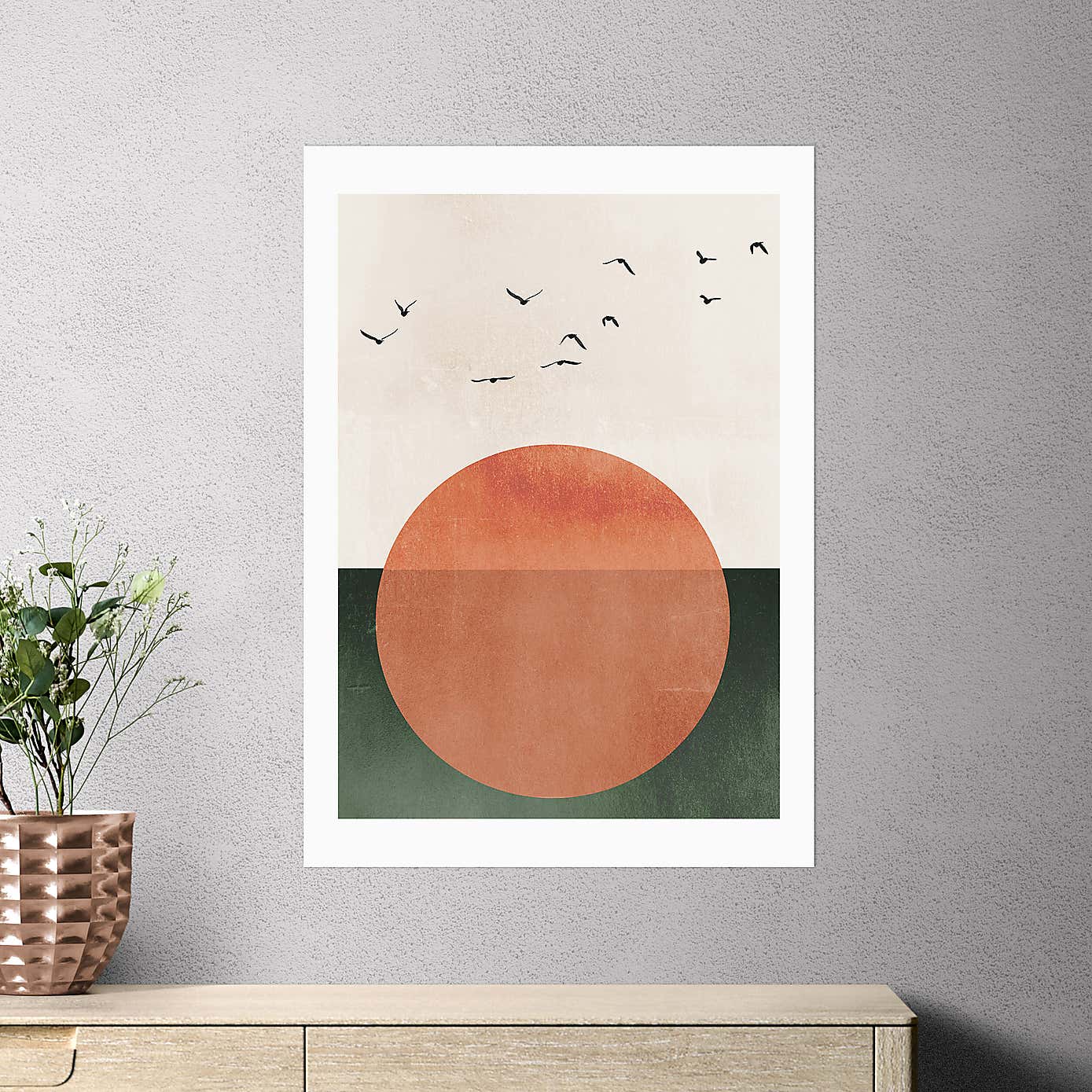 East End Prints Rising Print by Kubistika