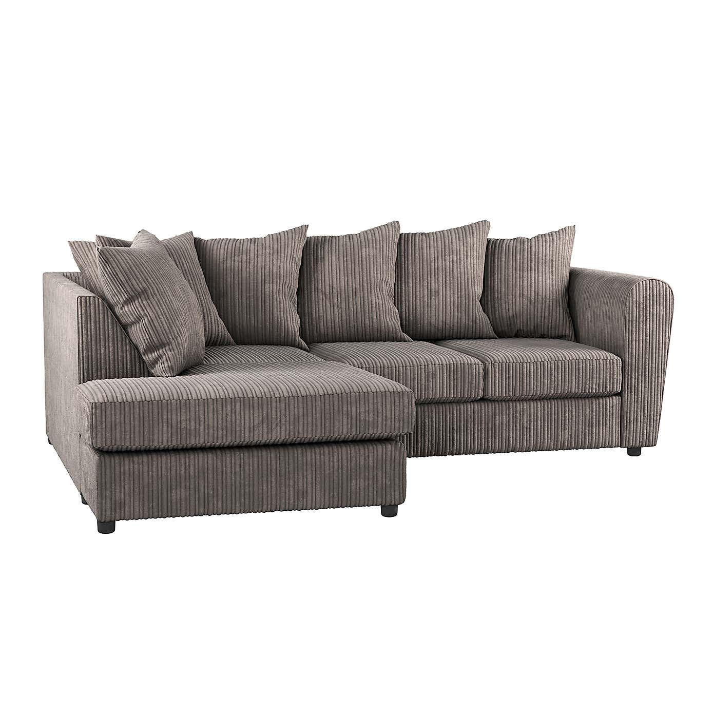 Blake Jumbo Cord Right Hand Corner Sofa