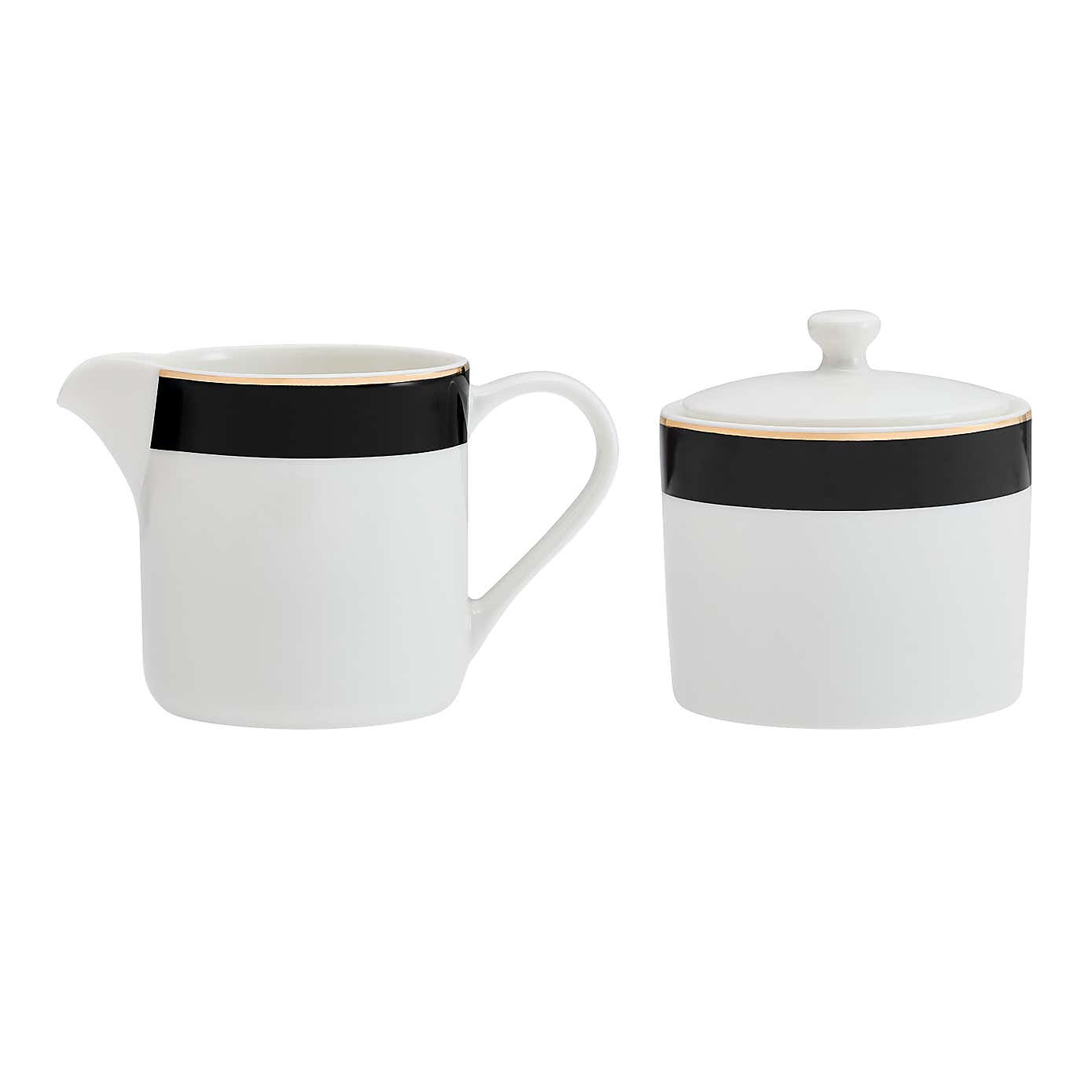 Mikasa Luxe Deco Sugar and Creamer Set