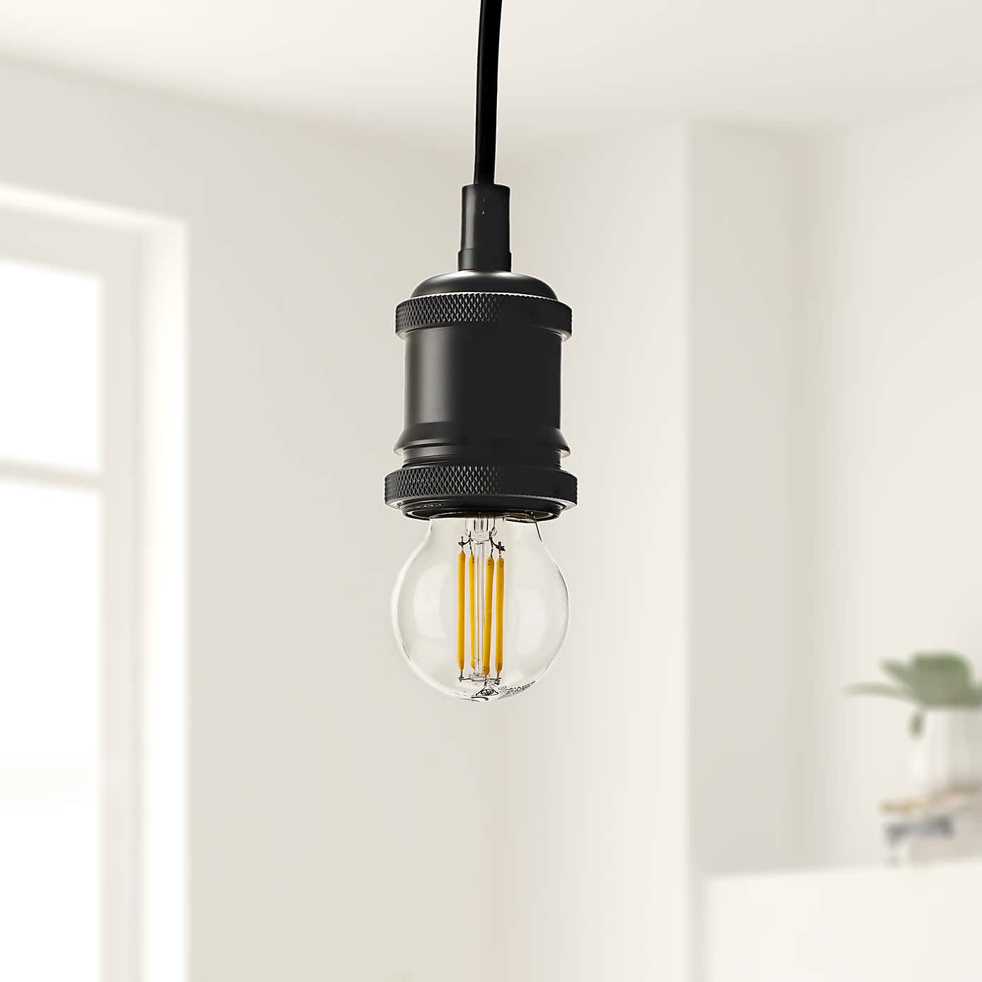 Status 4W Filament SES Mini Globe 4 Pack