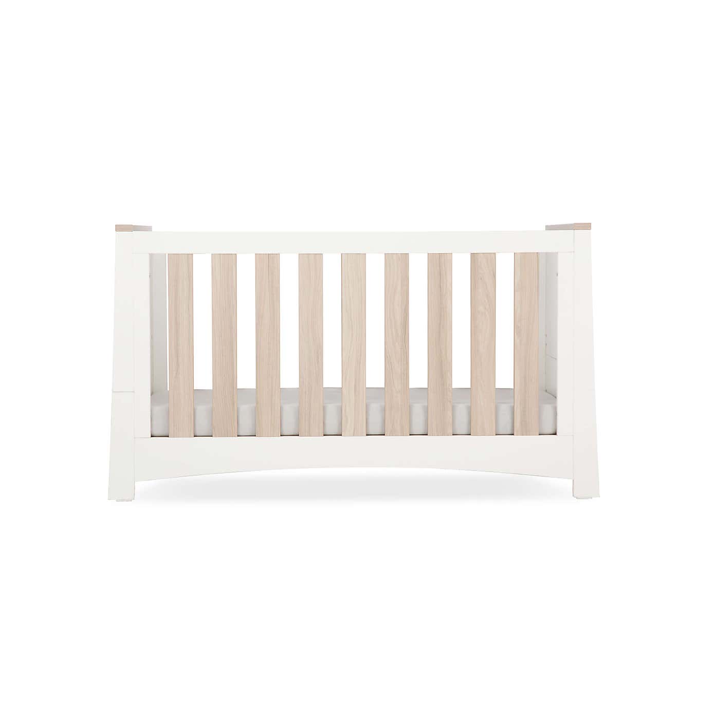 CuddleCo Ada 2 Piece Nursery Furniture Set, White Ash