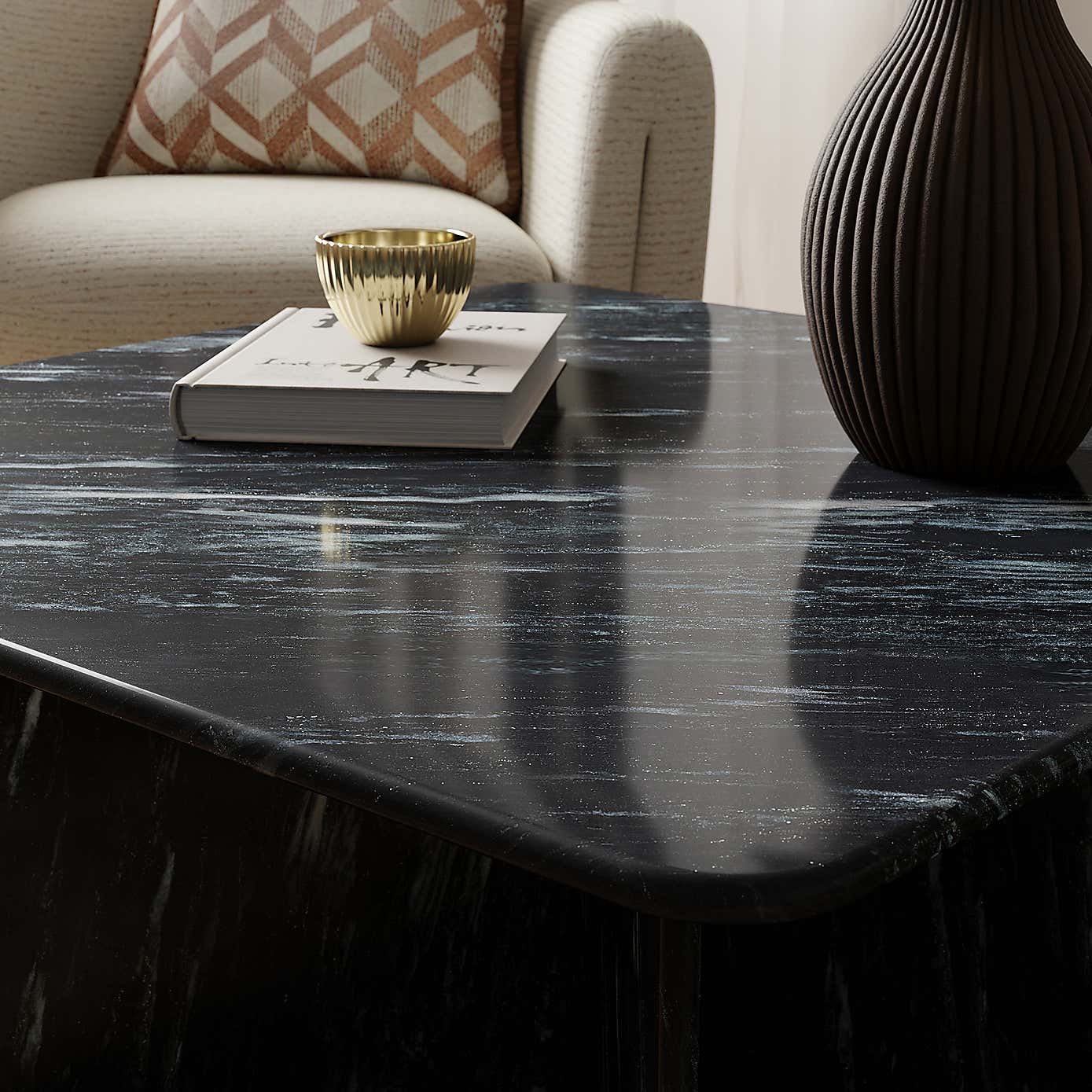 Lana Marble Square Coffee Table