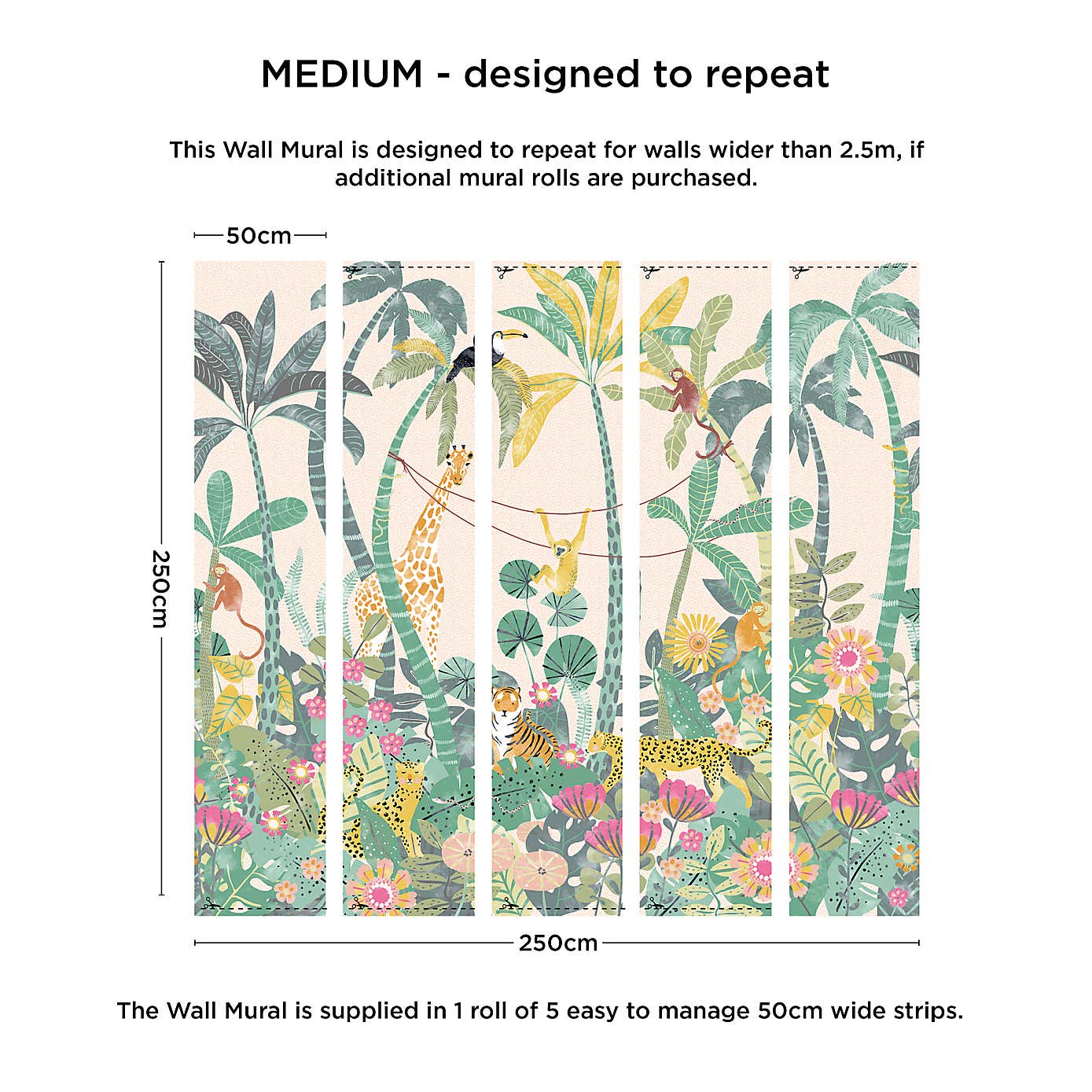 Equatorial Jungle Mural