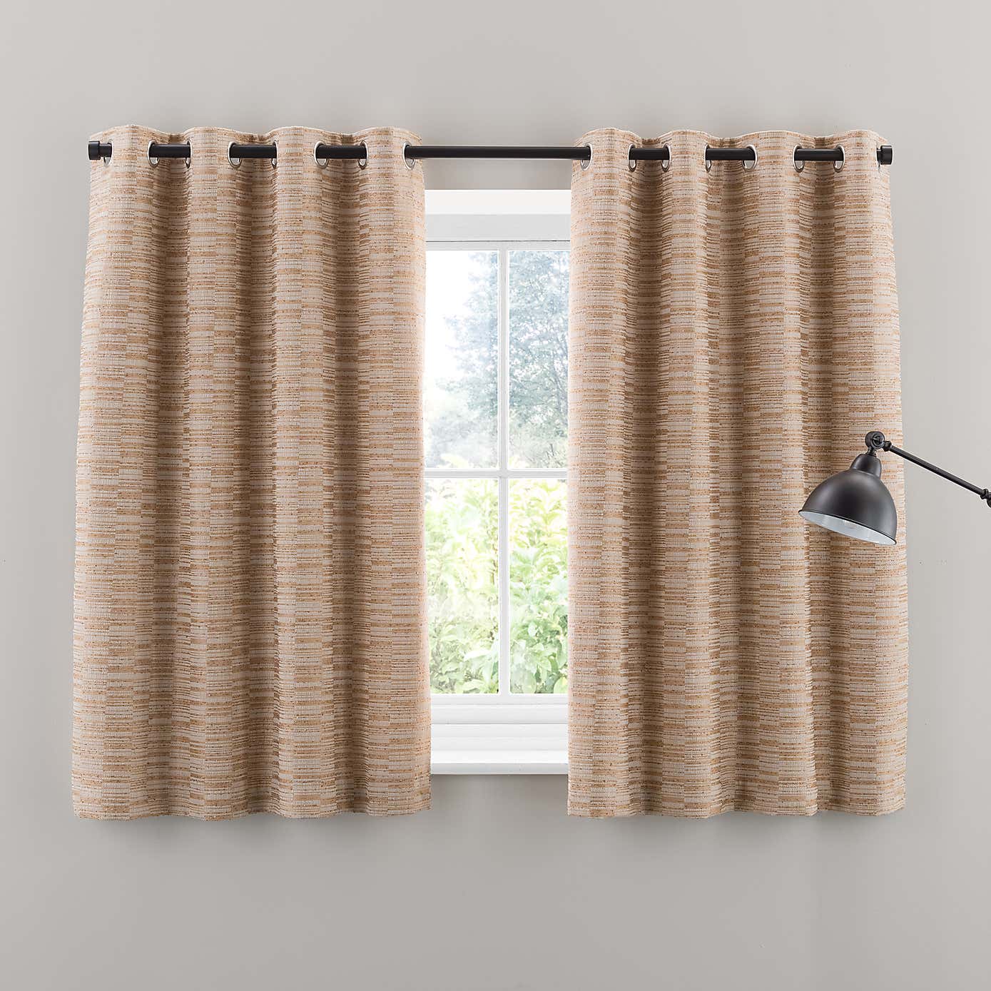 Roscoe Woven Eyelet Curtain