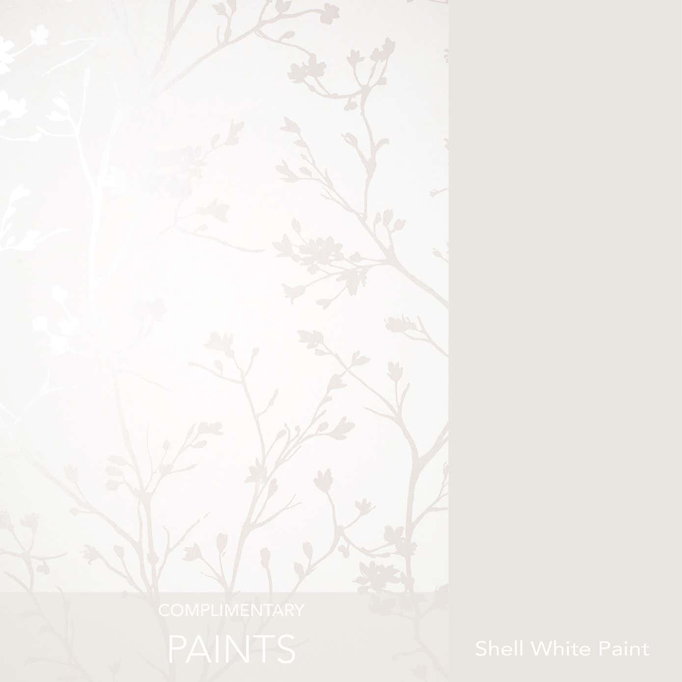 Ivory Sprig Wallpaper