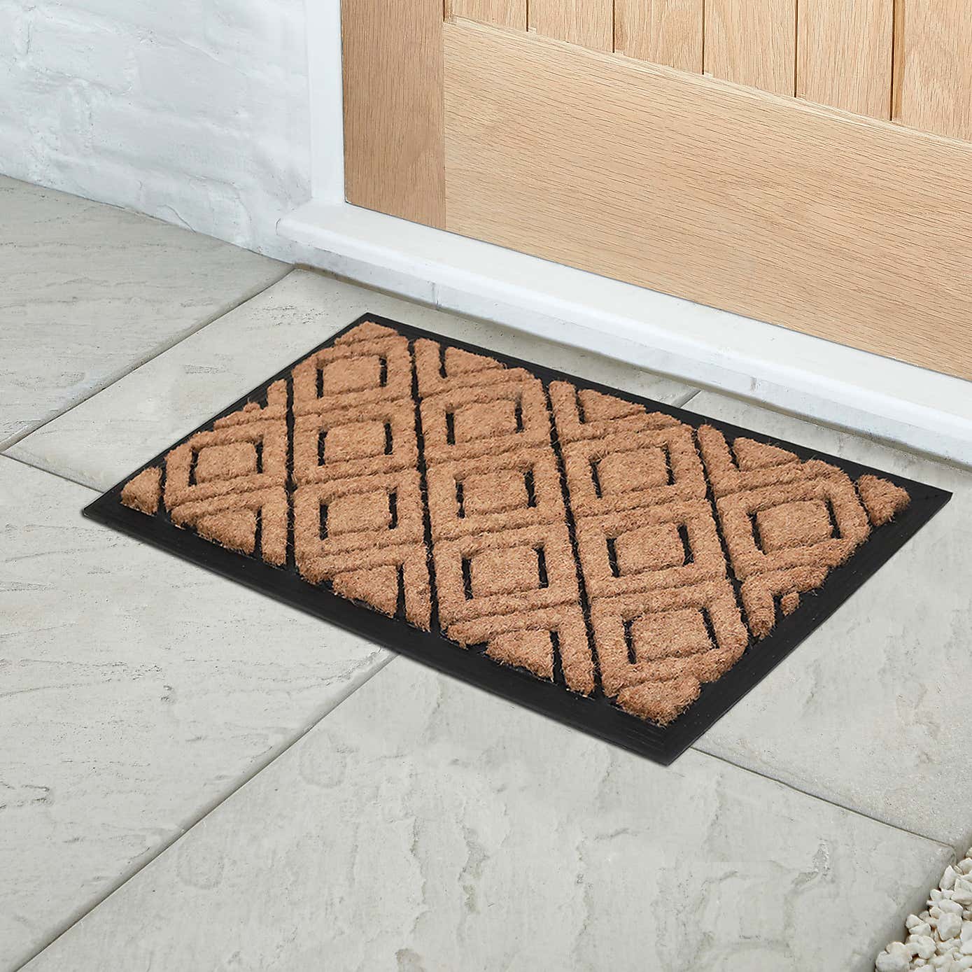 Diamond Coir Doormat