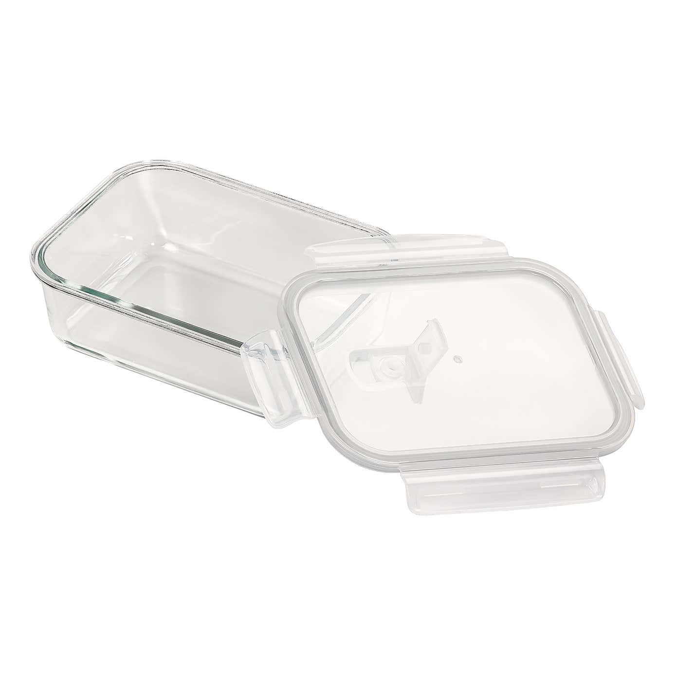 Borosilicate Glass Food Storage with Vented Lid