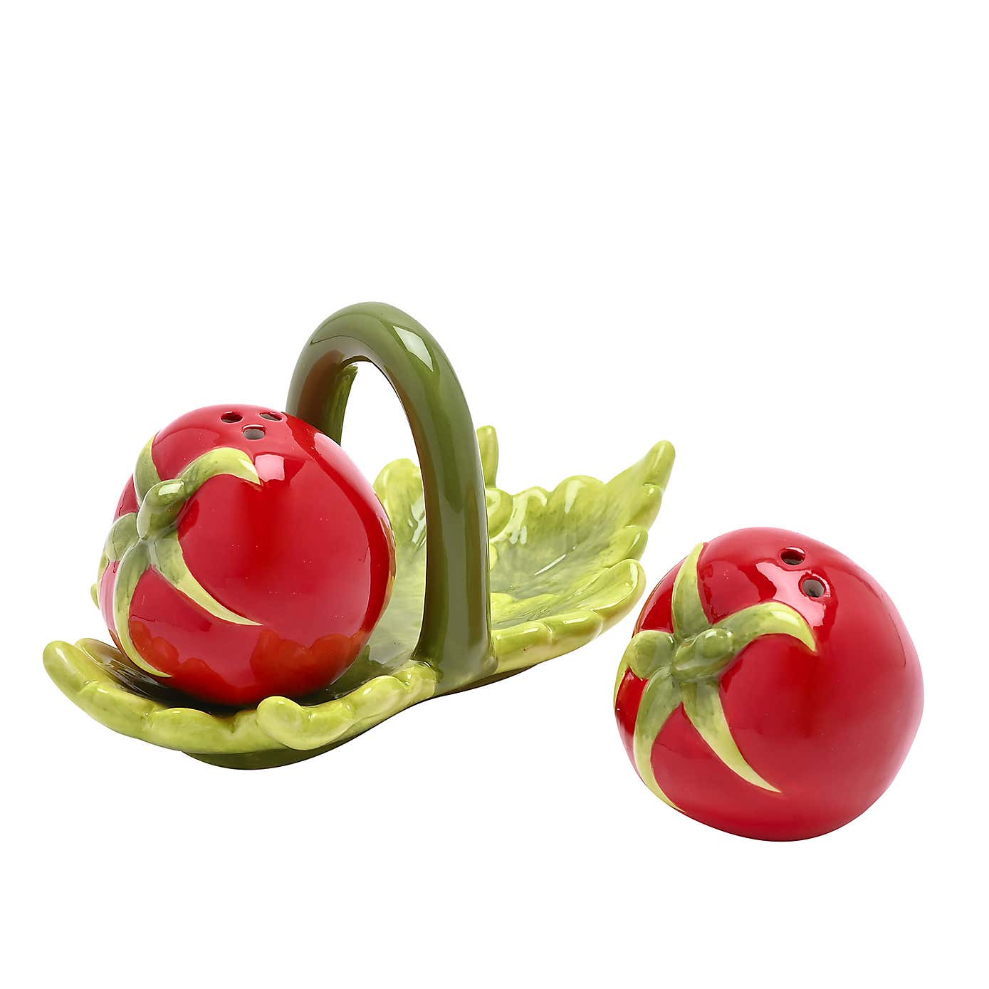 The Cottage Garden Tomato Salt and Pepper Set