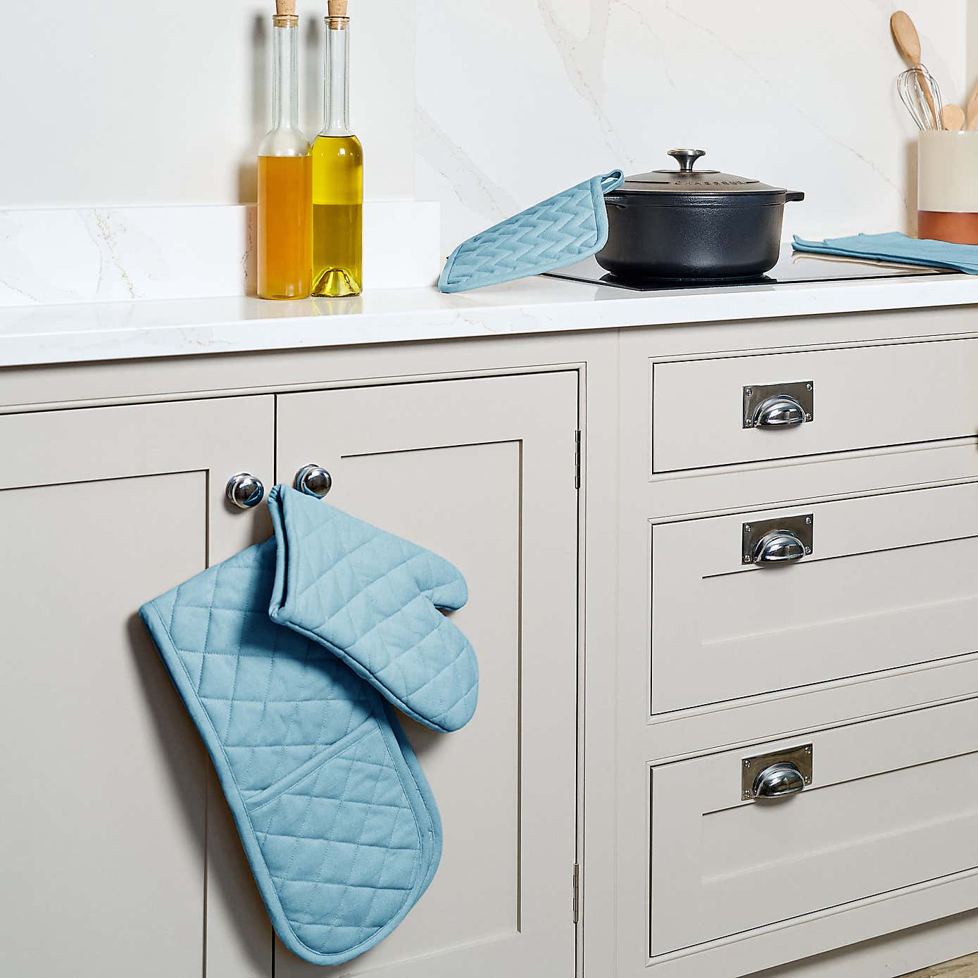 Dexam Love Colour Double Oven Gloves