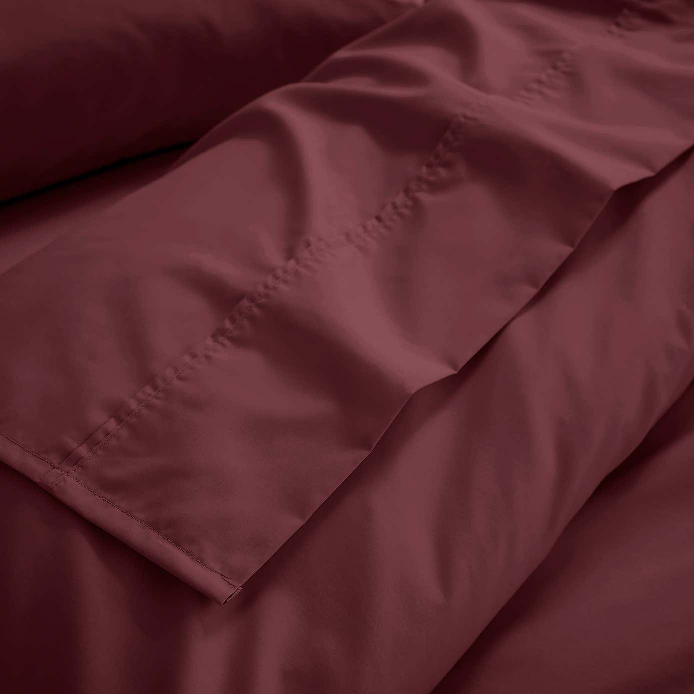 Dorma 400 Thread Count Cotton Percale Flat Sheet