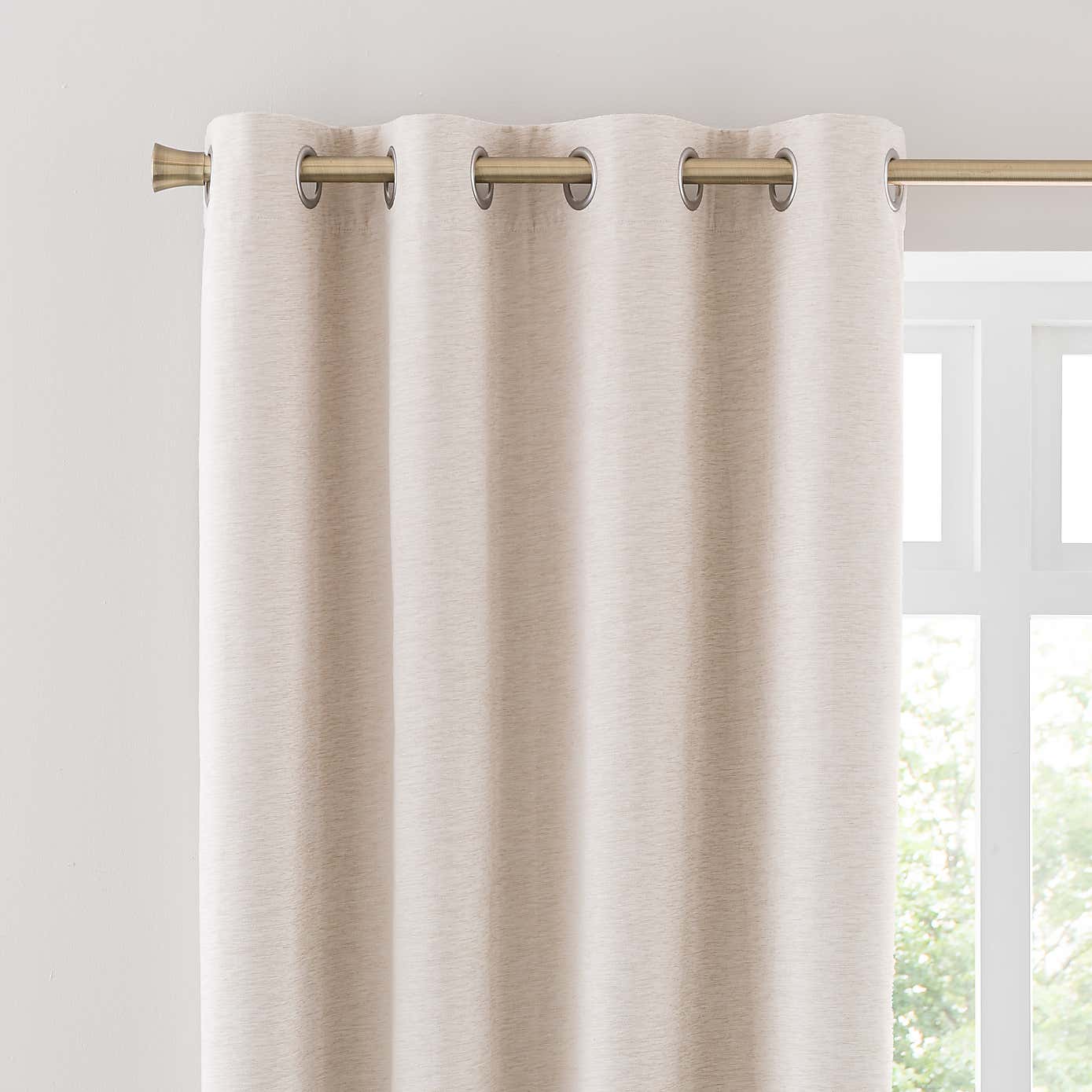Genoa Chenille Blackout Eyelet Curtains