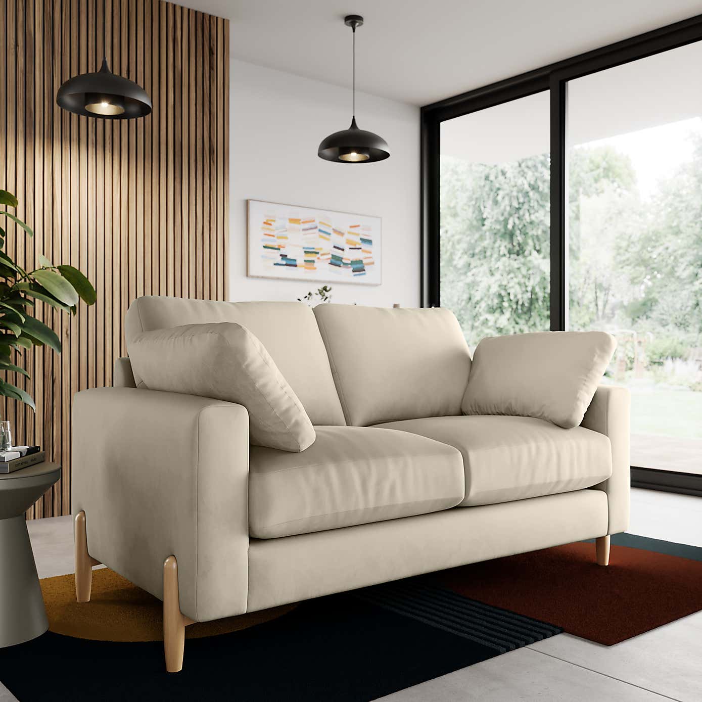 Apollo Vintage Velvet 2 Seater Sofa