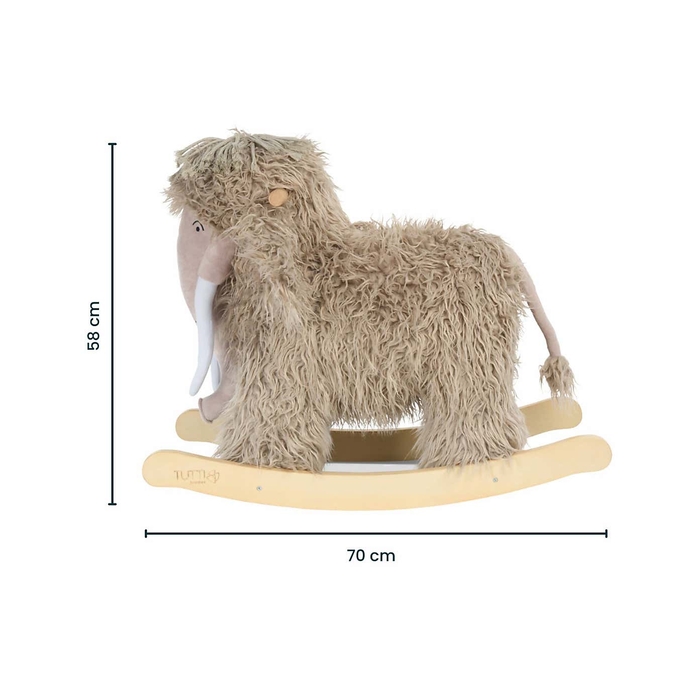 Tutti Bambini Mimi the Woolly Mammoth Rocking Toy