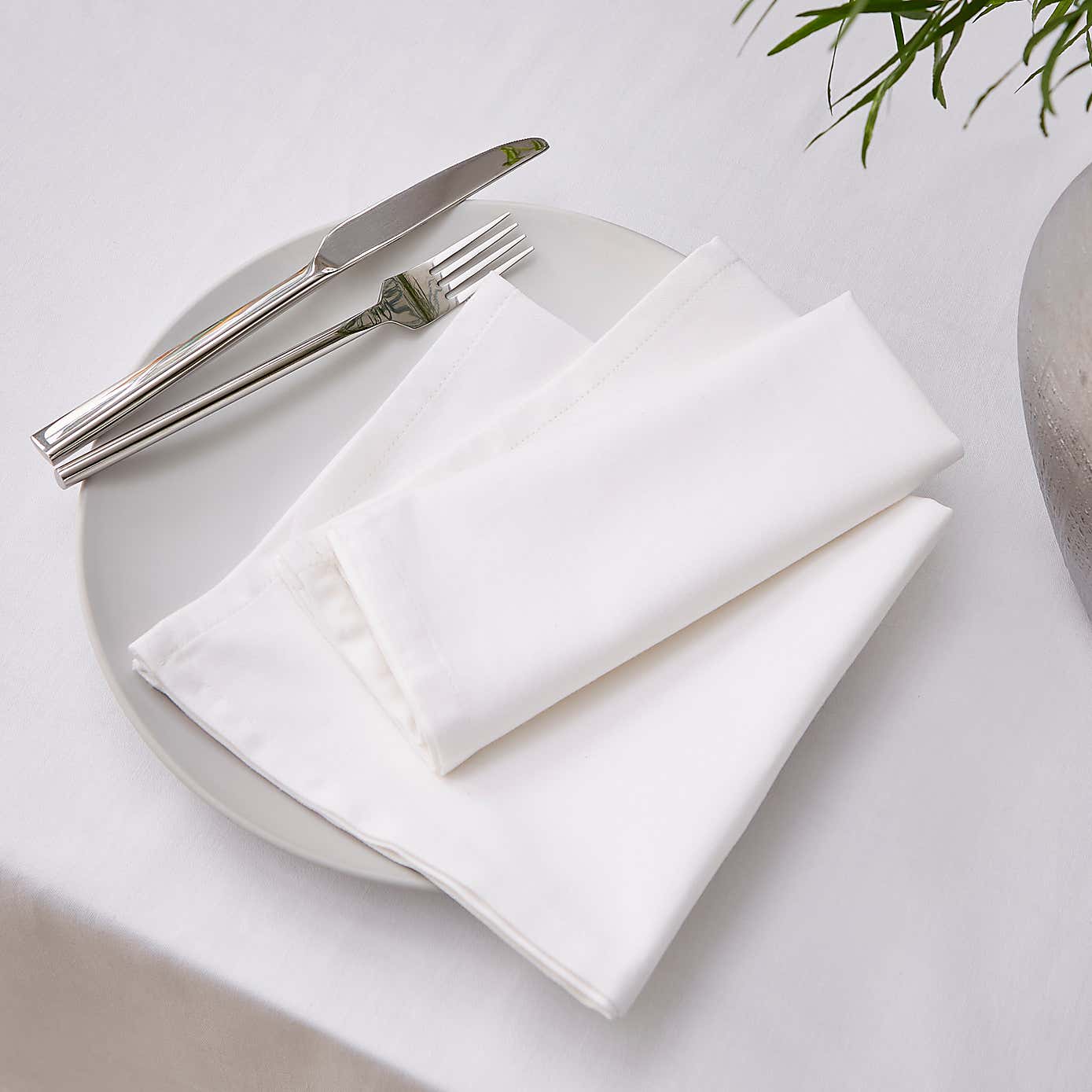 Set of 4 Hotel Striped Napkins