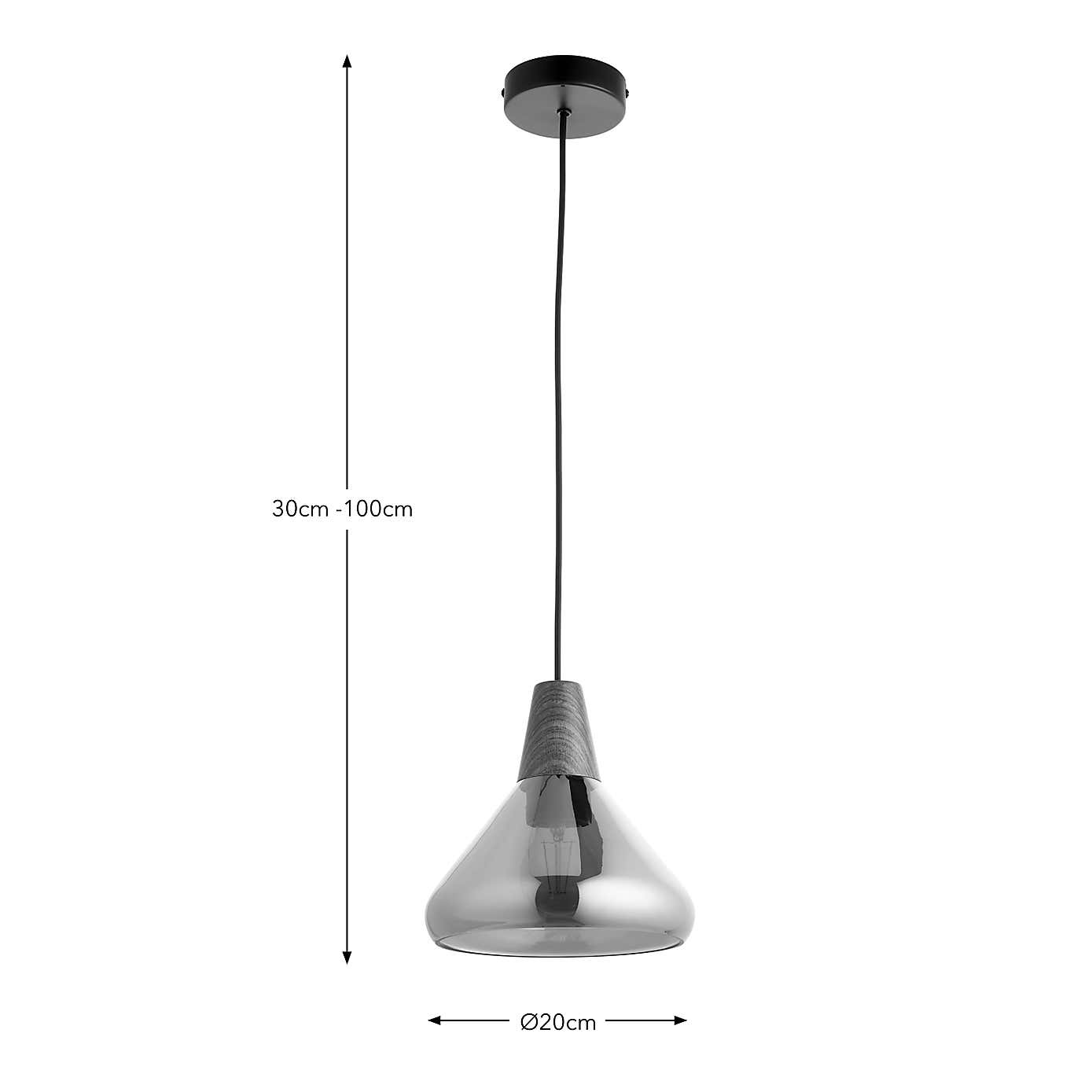 Wolston Bathroom Adjustable Pendant Light