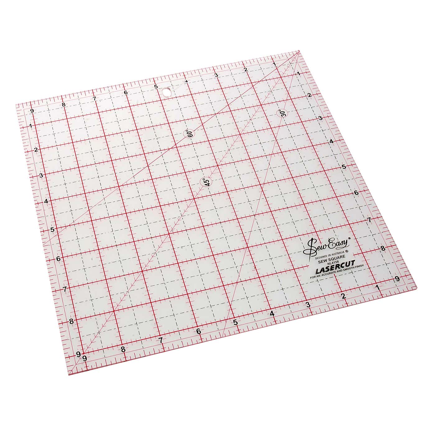 9.5 Inch Square Patchwork Template