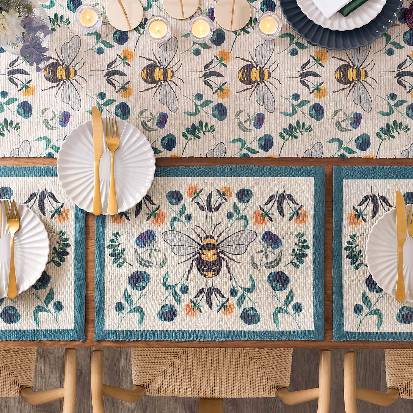 Wylder Set of 4 Wild Garden Placemats