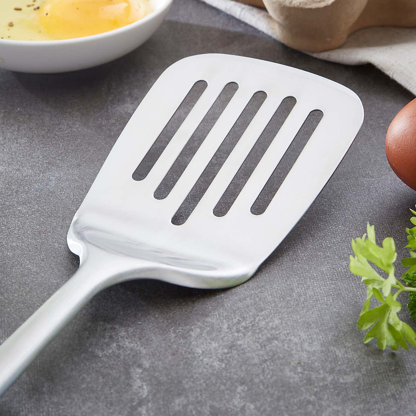 Slotted Turner with Soft Grip Handle