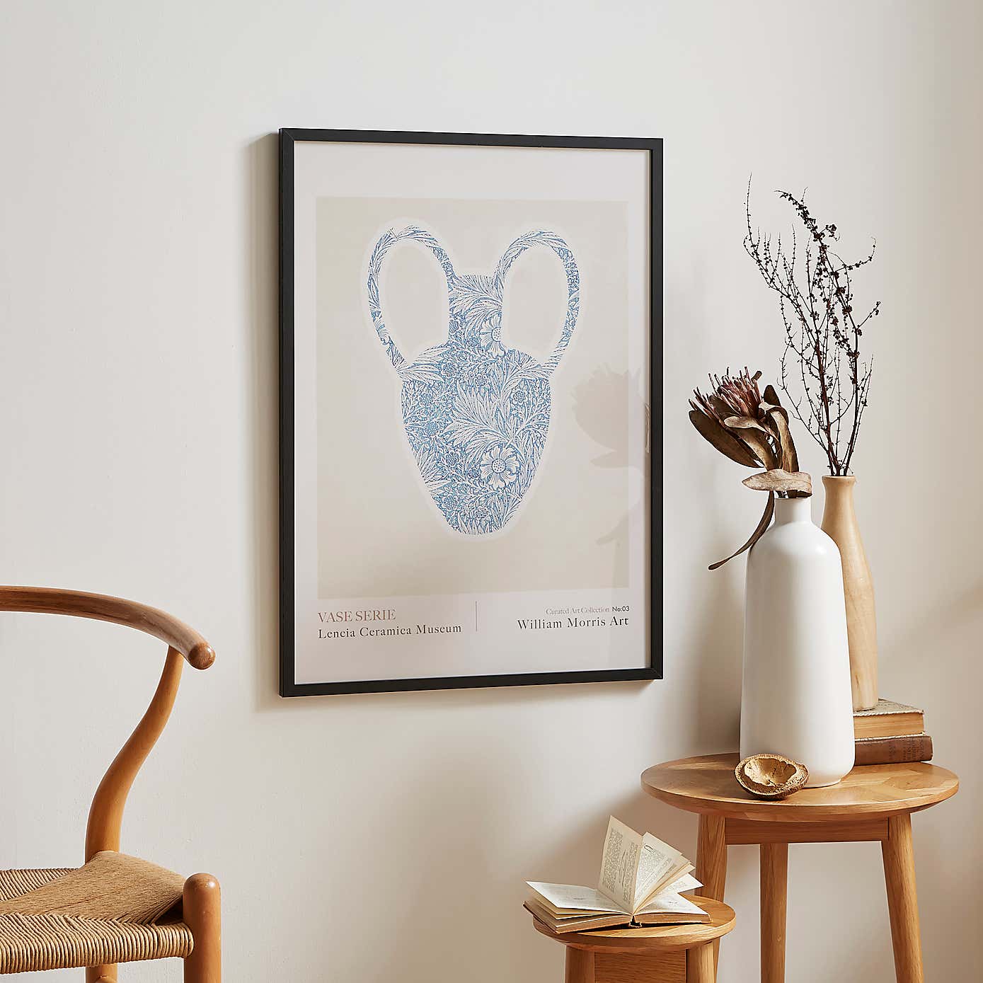 Vase Series No. 03 by William Morris Framed Print