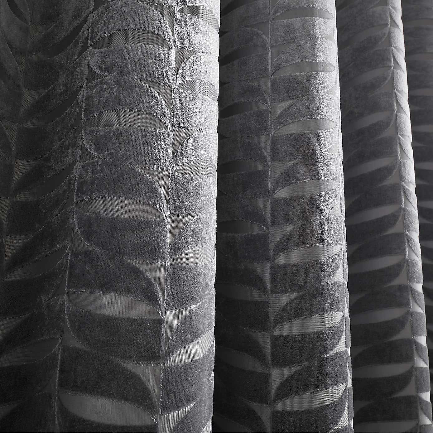 Curtina Kendal Jacquard Eyelet Curtains