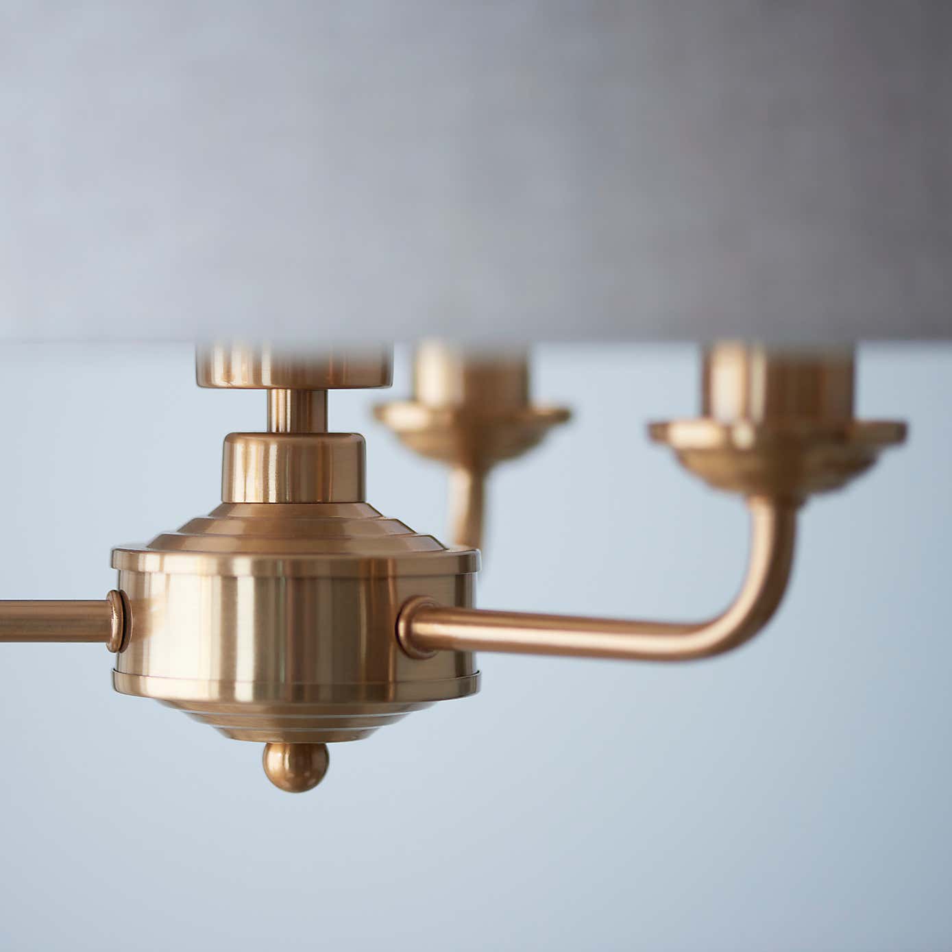 Vogue Sandringham Mid Century 3 Light Adjustable Pendant Light