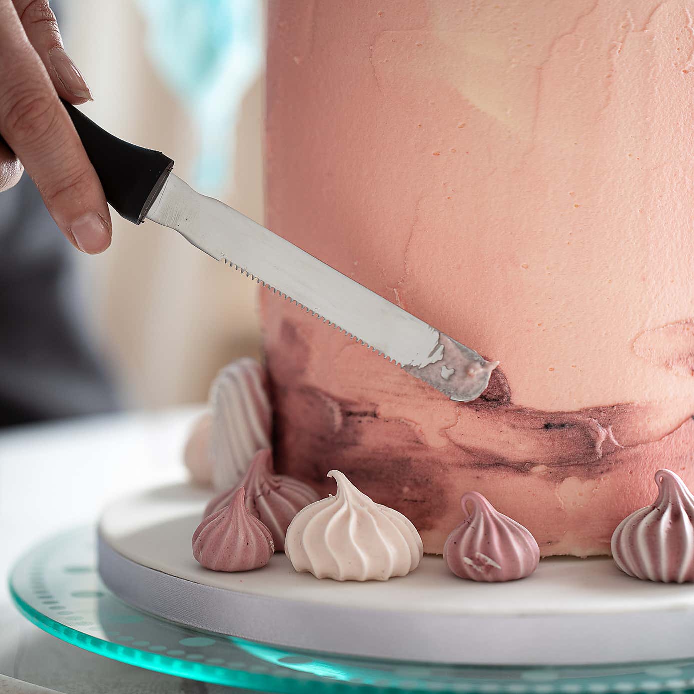 KitchenCraft Rotating Glass Cake Stand