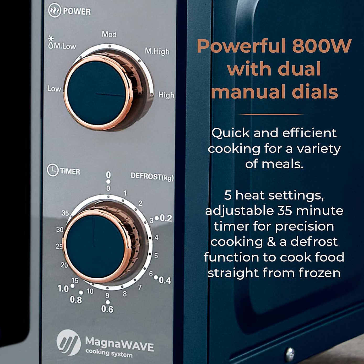 TOWER Cavaletto 20L Manual Microwave