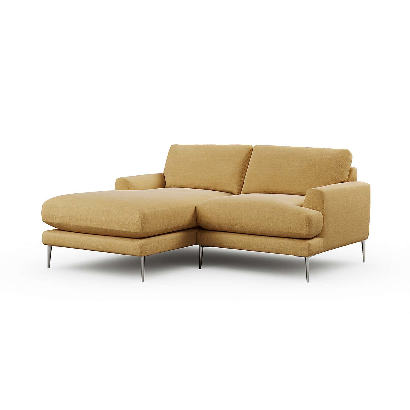 Lawson Chunky Tonal Weave Corner Chaise Sofa