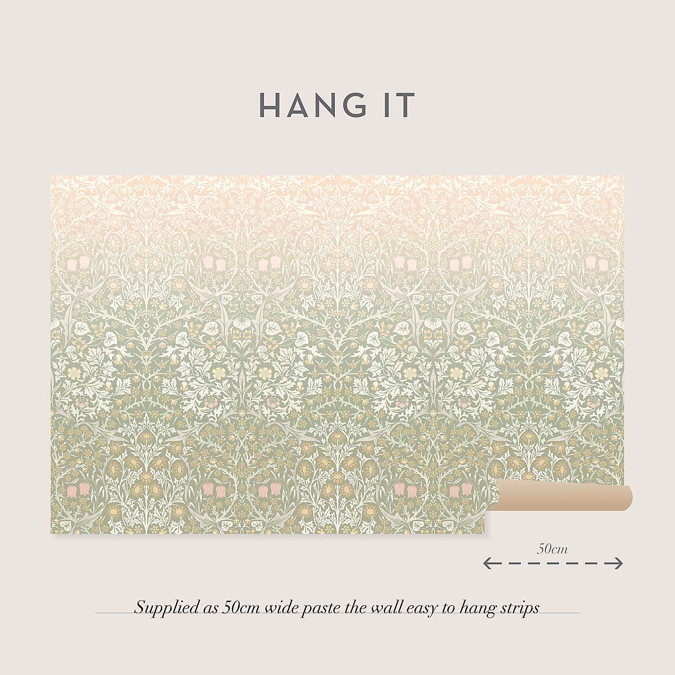 William Morris Blackthorn Wall Mural