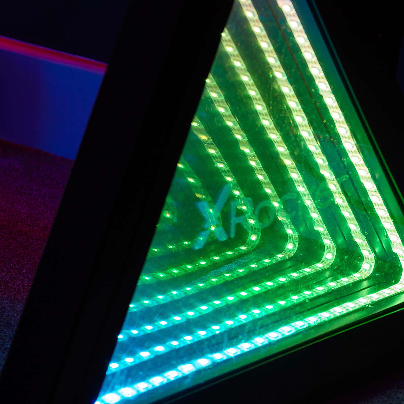 X Rocker Infinity LED Sync Gaming Desk