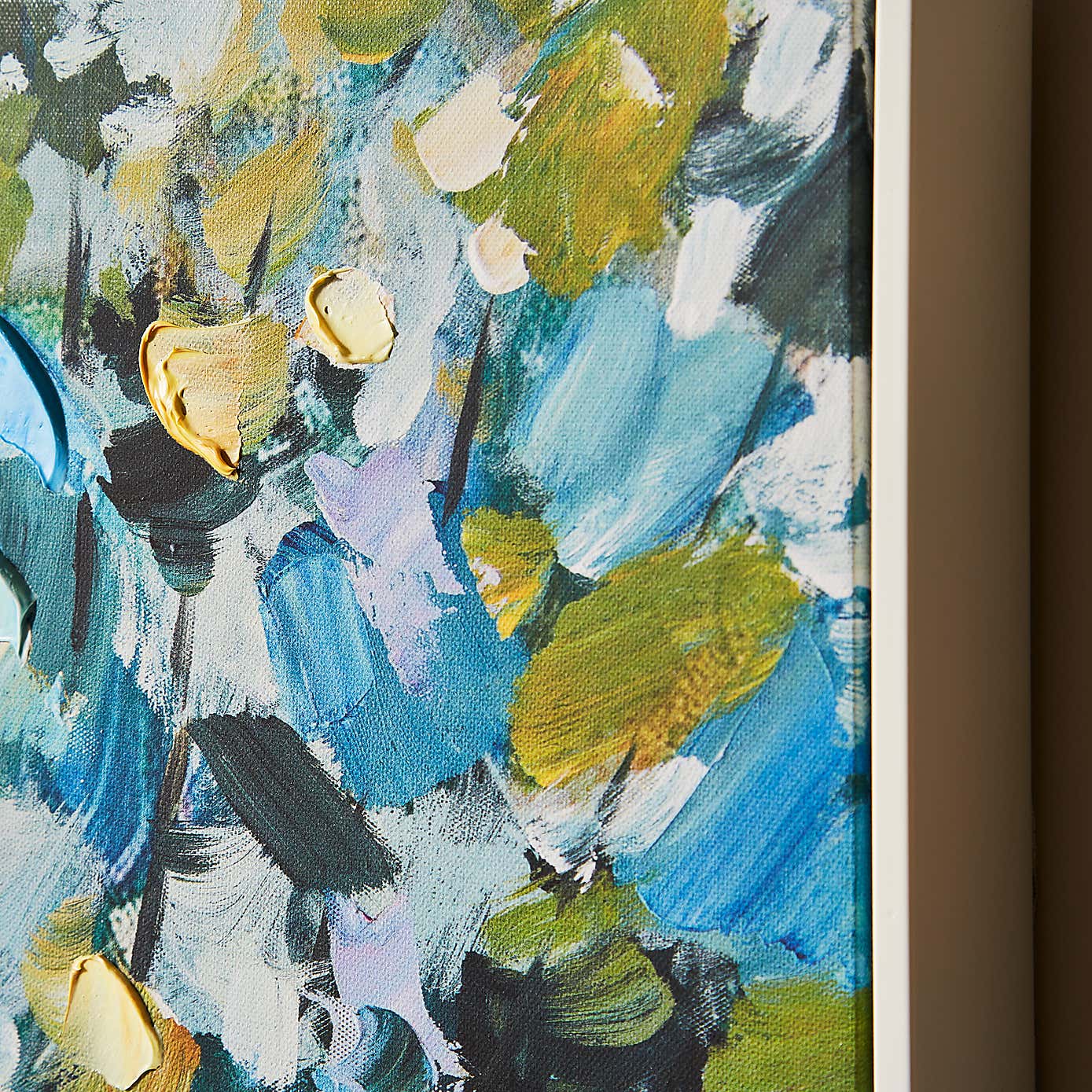 Colourful Landscape Hand Finished Framed Canvas